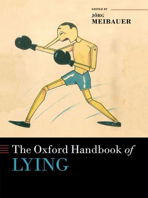 cover image of The Oxford Handbook of Lying